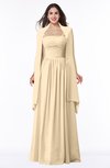 ColsBM Elyse Marzipan Traditional A-line Sleeveless Zip up Chiffon Floor Length Mother of the Bride Dresses