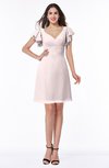 ColsBM Paola Angel Wing Plain A-line Short Sleeve Short Ruffles Bridesmaid Dresses