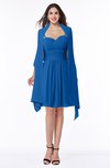 ColsBM Mila Royal Blue Modest Fit-n-Flare Sweetheart Sleeveless Half Backless Chiffon Mother of the Bride Dresses