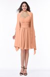 ColsBM Mila Salmon Modest Fit-n-Flare Sweetheart Sleeveless Half Backless Chiffon Mother of the Bride Dresses