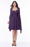 ColsBM Mila Violet Modest Fit-n-Flare Sweetheart Sleeveless Half Backless Chiffon Mother of the Bride Dresses