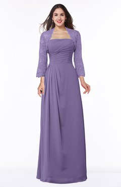 ColsBM Camila Lilac Modest Strapless Zip up Floor Length Lace Mother of the Bride Dresses