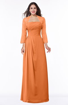 ColsBM Camila Mango Modest Strapless Zip up Floor Length Lace Mother of the Bride Dresses