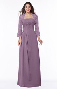 ColsBM Camila Valerian Modest Strapless Zip up Floor Length Lace Mother of the Bride Dresses