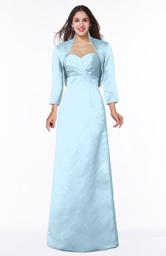 ColsBM Erica Ice Blue Traditional Criss-cross Straps Satin Floor Length Pick up Mother of the Bride Dresses