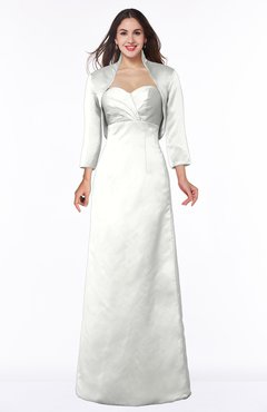 ColsBM Erica Ivory Traditional Criss-cross Straps Satin Floor Length Pick up Mother of the Bride Dresses