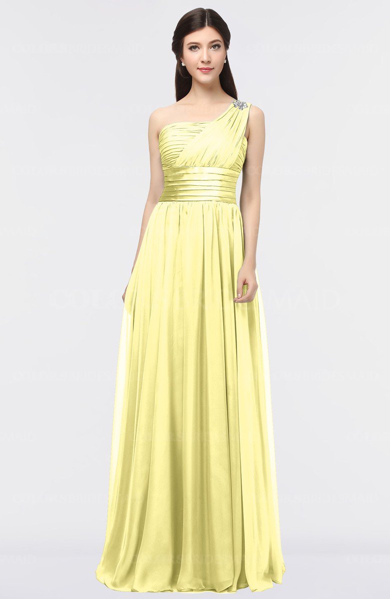 ColsBM Lyra Pastel Yellow Bridesmaid Dresses - ColorsBridesmaid
