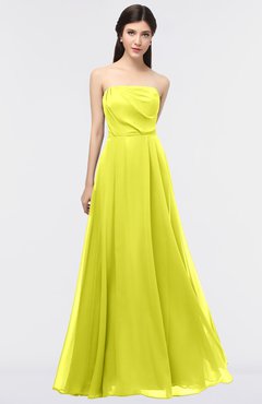 ColsBM Marlee Sulphur Spring Modest A-line Sleeveless Zip up Floor Length Plainness Bridesmaid Dresses