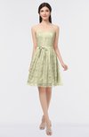 ColsBM Alaya Pale Olive Sexy A-line Strapless Sleeveless Zip up Bow Sweet 16 Dresses