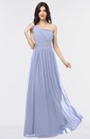 ColsBM Anabella Blue Heron Modern A-line Asymmetric Neckline Zip up Floor Length Bridesmaid Dresses