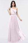 ColsBM Anabella Blush Modern A-line Asymmetric Neckline Zip up Floor Length Bridesmaid Dresses