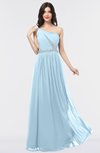 ColsBM Anabella Ice Blue Modern A-line Asymmetric Neckline Zip up Floor Length Bridesmaid Dresses