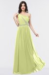 ColsBM Anabella Lime Sherbet Modern A-line Asymmetric Neckline Zip up Floor Length Bridesmaid Dresses