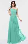 ColsBM Anabella Mint Green Modern A-line Asymmetric Neckline Zip up Floor Length Bridesmaid Dresses