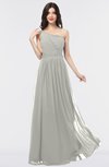 ColsBM Anabella Platinum Modern A-line Asymmetric Neckline Zip up Floor Length Bridesmaid Dresses