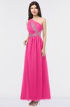 ColsBM Gemma Fandango Pink Mature A-line Sleeveless Asymmetric Appliques Bridesmaid Dresses