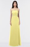 ColsBM Elena Daffodil Elegant A-line Strapless Criss-cross Straps Floor Length Appliques Bridesmaid Dresses
