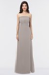 ColsBM Elena Fawn Elegant A-line Strapless Criss-cross Straps Floor Length Appliques Bridesmaid Dresses