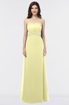ColsBM Elena Wax Yellow Elegant A-line Strapless Criss-cross Straps Floor Length Appliques Bridesmaid Dresses