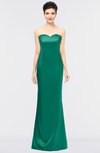 ColsBM Reagan Pepper Green Mature Column Strapless Zip up Floor Length Plainness Prom Dresses
