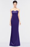 ColsBM Reagan Royal Purple Mature Column Strapless Zip up Floor Length Plainness Prom Dresses