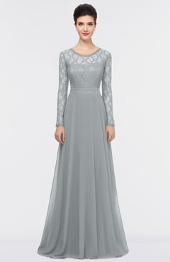 ColsBM Shelly High-rise Romantic A-line Long Sleeve Floor Length Lace Bridesmaid Dresses