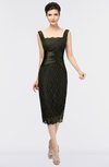ColsBM Colette Forest Night Mature Column Sleeveless Zip up Lace Bridesmaid Dresses