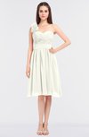 ColsBM Mina Ivory Romantic A-line Asymmetric Neckline Sleeveless Knee Length Bridesmaid Dresses