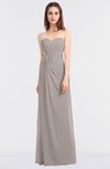 ColsBM Cassidy Fawn Elegant A-line Strapless Sleeveless Floor Length Bridesmaid Dresses