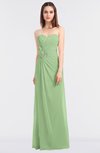 ColsBM Cassidy Gleam Elegant A-line Strapless Sleeveless Floor Length Bridesmaid Dresses
