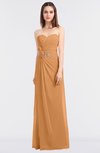 ColsBM Cassidy Pheasant Elegant A-line Strapless Sleeveless Floor Length Bridesmaid Dresses