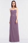 ColsBM Cassidy Valerian Elegant A-line Strapless Sleeveless Floor Length Bridesmaid Dresses