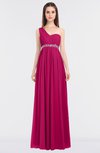 ColsBM Natalia Beetroot Purple Mature A-line Sleeveless Zip up Floor Length Bridesmaid Dresses