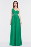 ColsBM Natalia Pepper Green Mature A-line Sleeveless Zip up Floor Length Bridesmaid Dresses