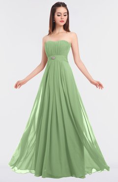 ColsBM Claire Gleam Elegant A-line Strapless Sleeveless Appliques Bridesmaid Dresses