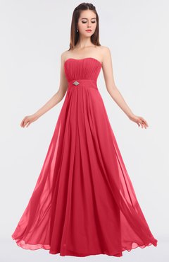 ColsBM Claire Guava Elegant A-line Strapless Sleeveless Appliques Bridesmaid Dresses