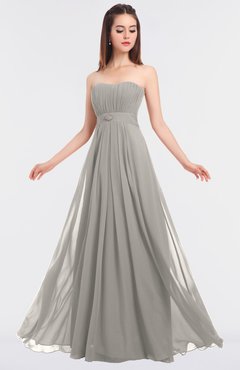 ColsBM Claire Hushed Violet Elegant A-line Strapless Sleeveless Appliques Bridesmaid Dresses