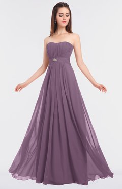 ColsBM Claire Valerian Elegant A-line Strapless Sleeveless Appliques Bridesmaid Dresses