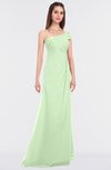 ColsBM Meredith Seacrest Elegant A-line Asymmetric Neckline Zip up Floor Length Bridesmaid Dresses