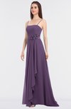 ColsBM Caitlin Chinese Violet Modern A-line Spaghetti Sleeveless Appliques Bridesmaid Dresses