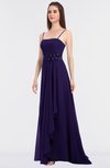 ColsBM Caitlin Royal Purple Modern A-line Spaghetti Sleeveless Appliques Bridesmaid Dresses