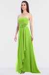 ColsBM Caitlin Sharp Green Modern A-line Spaghetti Sleeveless Appliques Bridesmaid Dresses