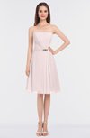 ColsBM Heavenly Light Pink Glamorous A-line Bateau Sleeveless Zip up Appliques Bridesmaid Dresses