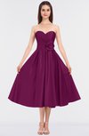 ColsBM Kallie Magenta Purple Gorgeous A-line Strapless Sleeveless Flower Bridesmaid Dresses
