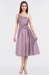 ColsBM Ellison Fragrant Lilac Mature A-line Asymmetric Neckline Sleeveless Zip up Bridesmaid Dresses