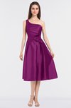 ColsBM Ellison Raspberry Mature A-line Asymmetric Neckline Sleeveless Zip up Bridesmaid Dresses