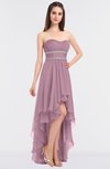 ColsBM Cynthia Lilas Elegant A-line Strapless Sleeveless Zip up Floor Length Bridesmaid Dresses