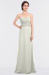ColsBM Sadie Ivory Elegant A-line Zip up Floor Length Beaded Bridesmaid Dresses