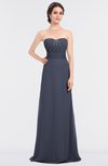 ColsBM Sadie Nightshadow Blue Elegant A-line Zip up Floor Length Beaded Bridesmaid Dresses