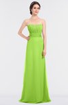 ColsBM Sadie Sharp Green Elegant A-line Zip up Floor Length Beaded Bridesmaid Dresses